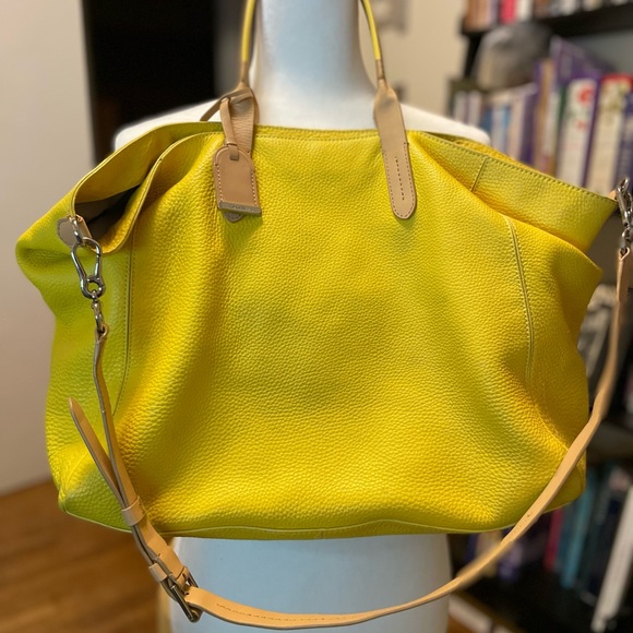Cole Haan Handbags - Cole Haan Crosby Tote Yellow